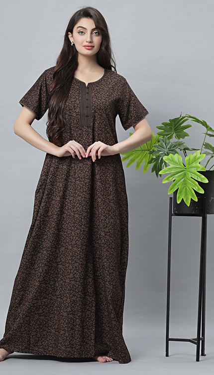 Womens Nightwear Full-Length Nighty