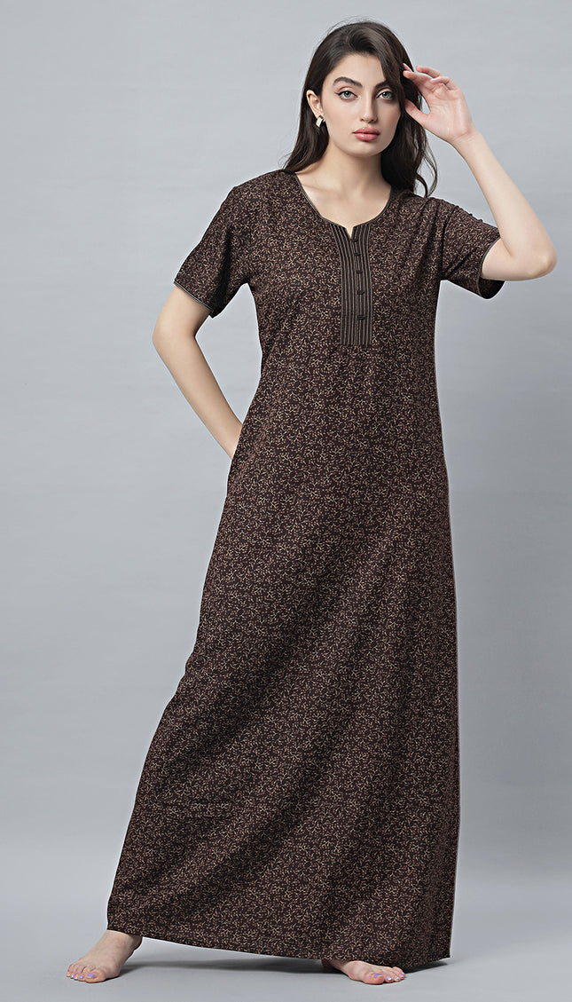Womens Nightwear Full-Length Nighty