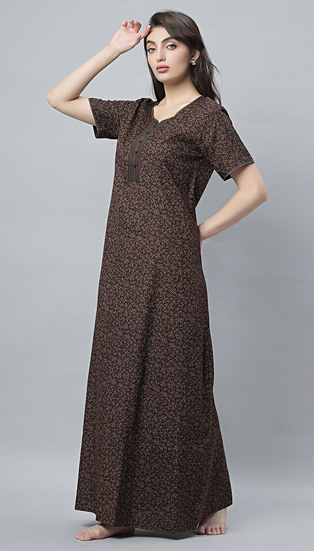 Womens Nightwear Full-Length Nighty