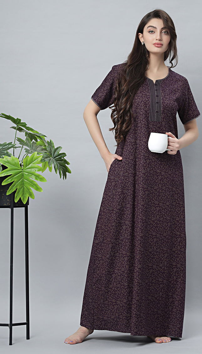 Womens Nightwear Full-Length Nighty