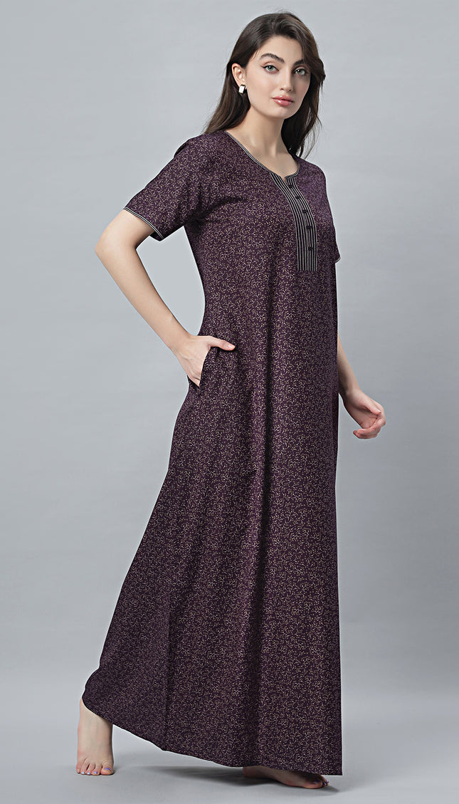 Womens Nightwear Full-Length Nighty