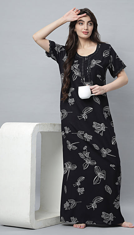 Womens Nightwear Full-Length Nighty