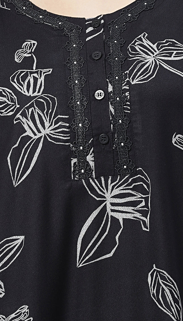 Womens Nightwear Full-Length Nighty