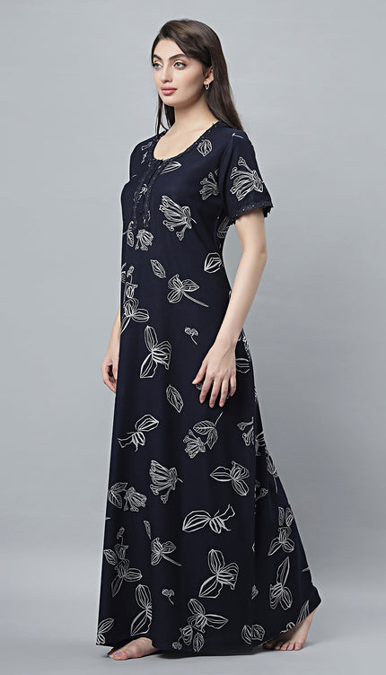 Womens Nightwear Full-Length Nighty