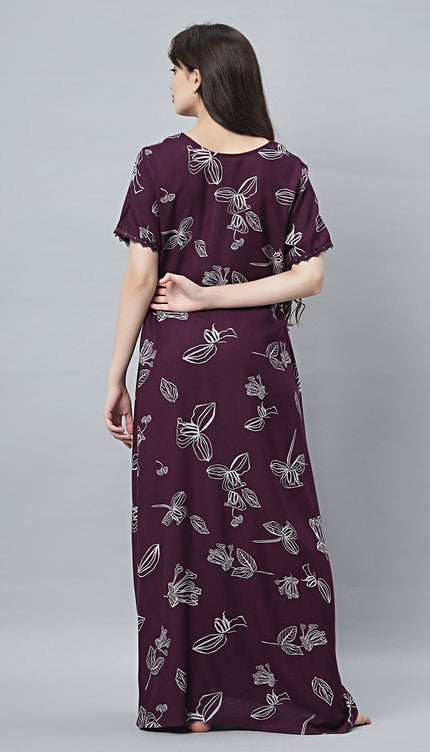 Womens Nightwear Full-Length Nighty