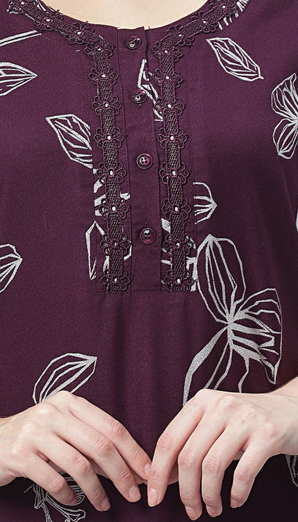Womens Nightwear Full-Length Nighty