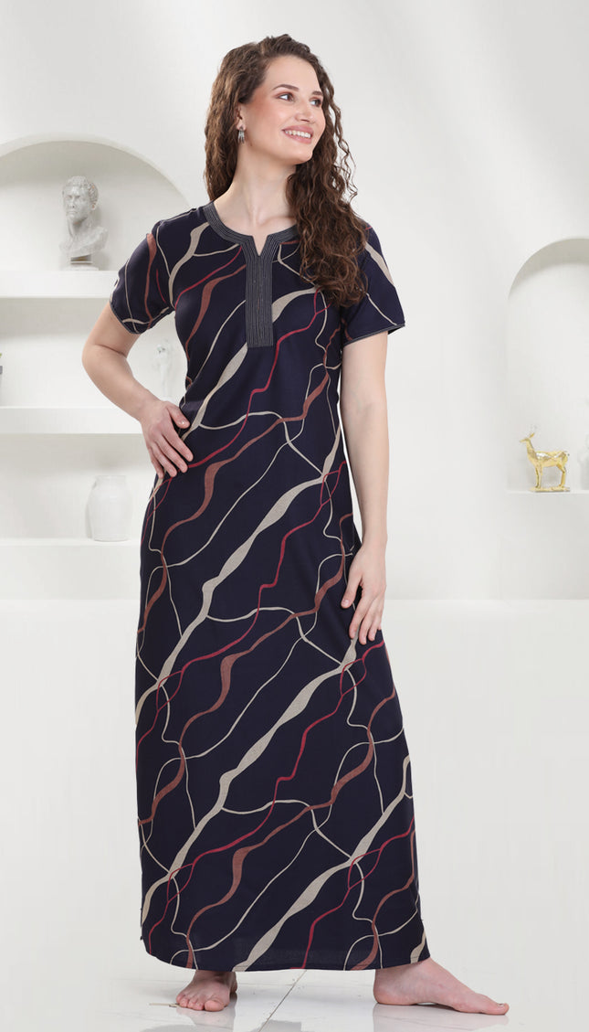 Womens Nightwear Full-Length Nighty
