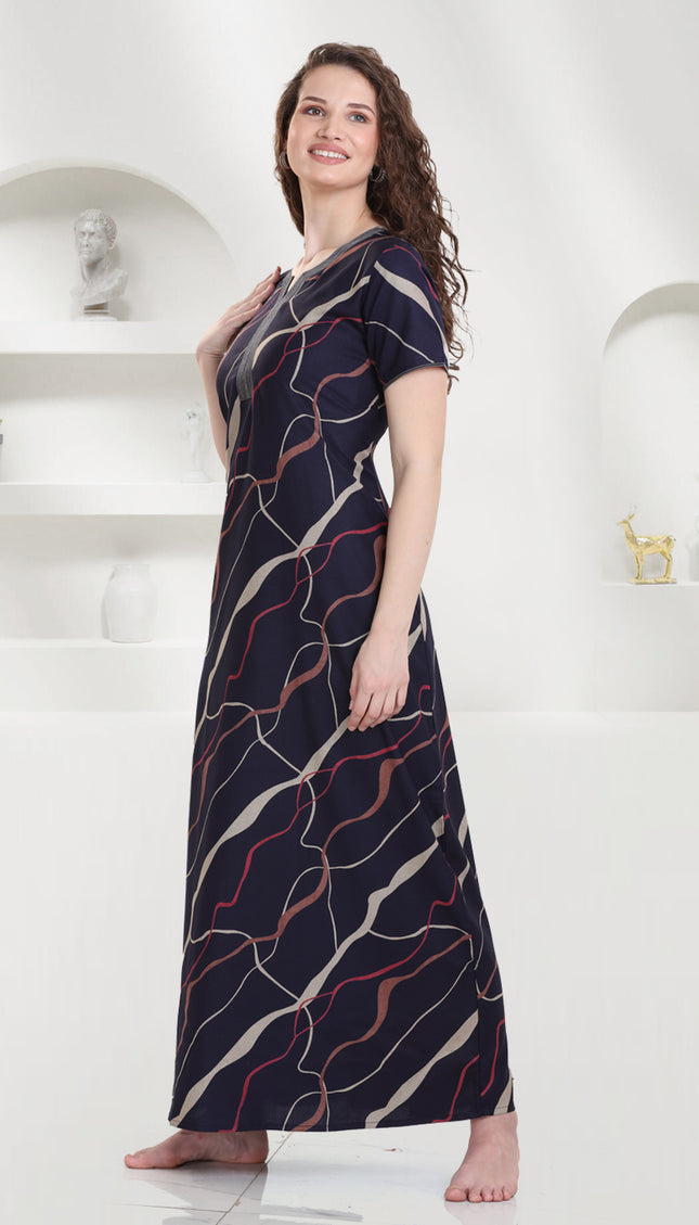 Womens Nightwear Full-Length Nighty