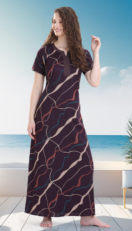 Womens Nightwear Full-Length Nighty