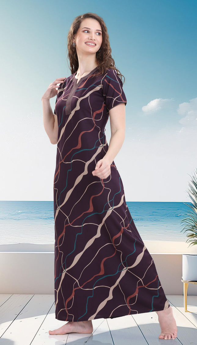 Womens Nightwear Full-Length Nighty