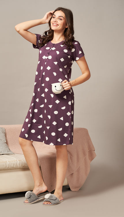 Womens Short Nighty