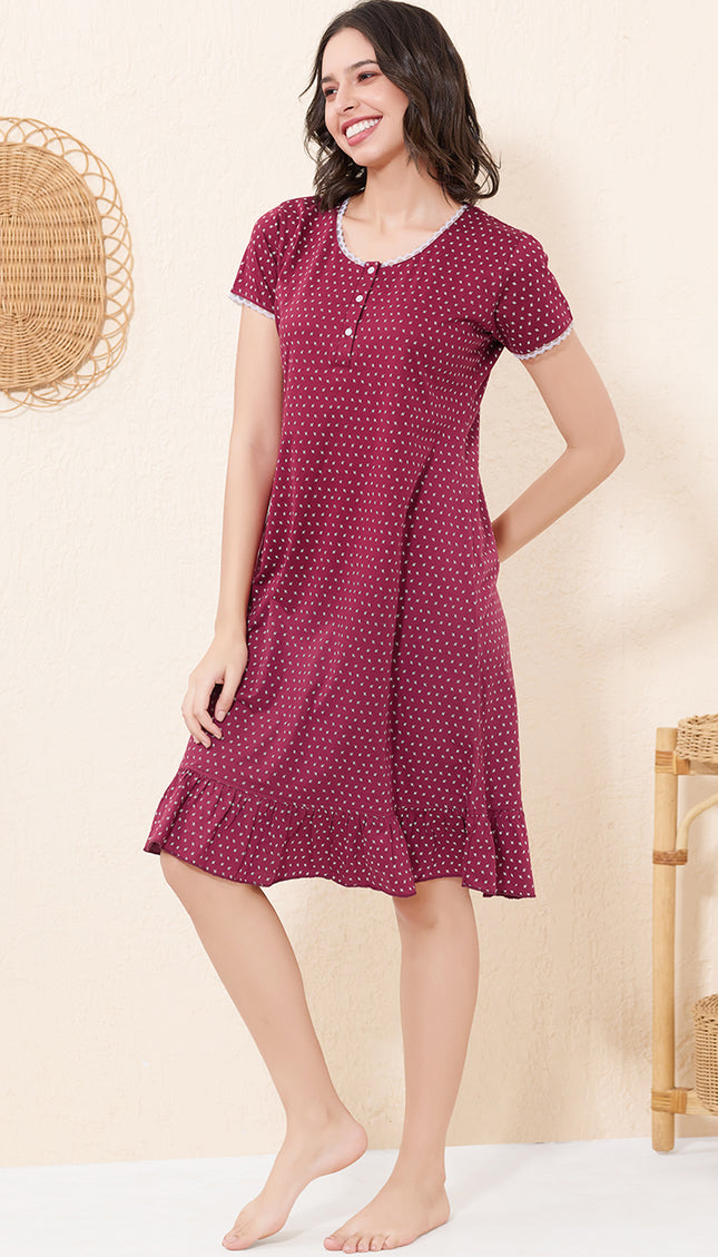 Womens Short Nighty