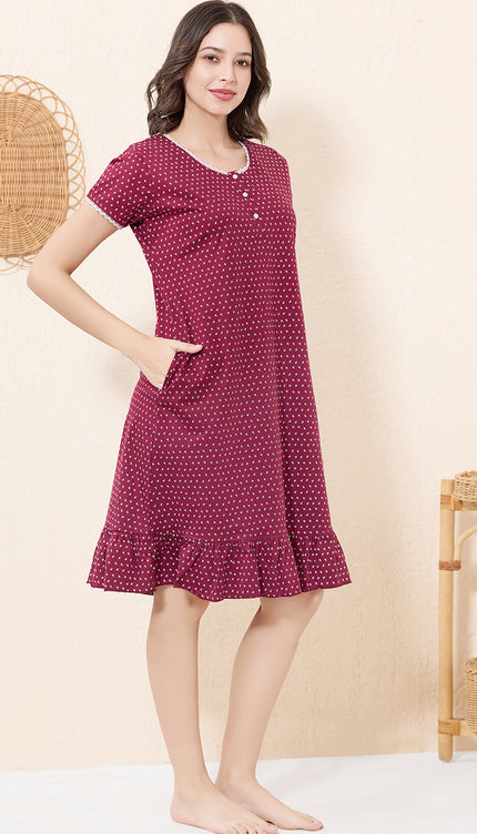 Womens Short Nighty