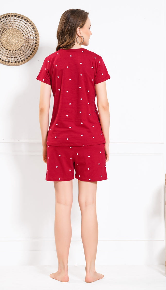 Women’s Cotton Printed Night Suit Set