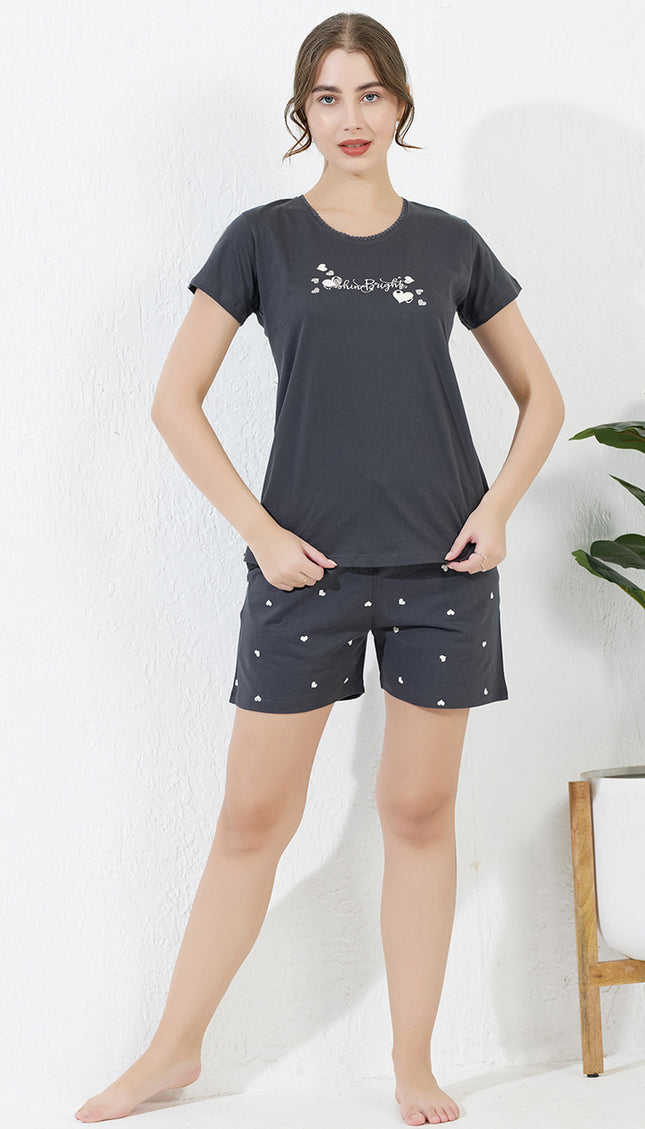 Women’s Cotton Printed Night Suit Set